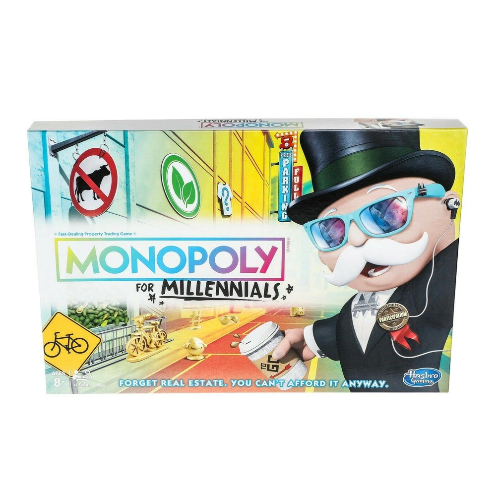 Hasbro Monopoly for Millennials